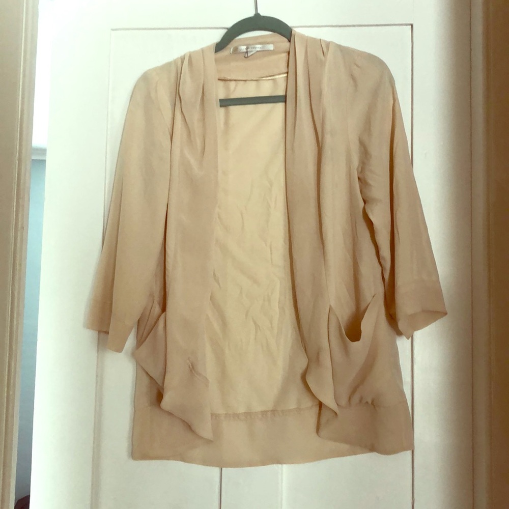 LC chiffon blazer